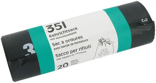 FLEXIPLAST Kehrichtsack R-Logo 35lt 1028 20my, 5 Rollen à 20 Stück Idealshop