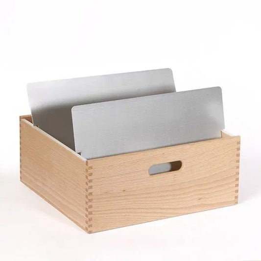 FLÜCK Karteikasten A4 A4QUER/30 Buche 32x13.2x30cm Idealshop