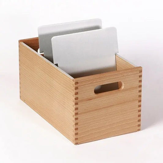 FLÜCK Karteikasten A5 A5HOCH/30 Buche 17.1x15.3x30cm Idealshop
