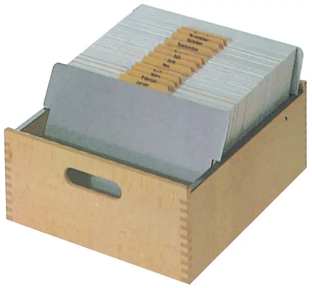 FLÜCK Karteikasten A5 A5QUER/30 Buche 23.3x10x30cm Idealshop