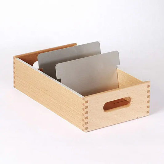 FLÜCK Karteikasten A6 A6QUER/30 Buche 17.1x7.6x30cm Idealshop