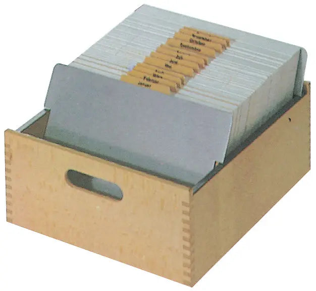FLÜCK Karteikasten C5 C5QUER/30 Buche 25.2x11.1x30cm Idealshop