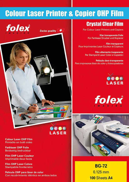 FOLEX Folie A4 BG72 125my 100 Blatt Idealshop