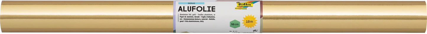 FOLIA Alufolie 50cmx10m R 11 gold Idealshop