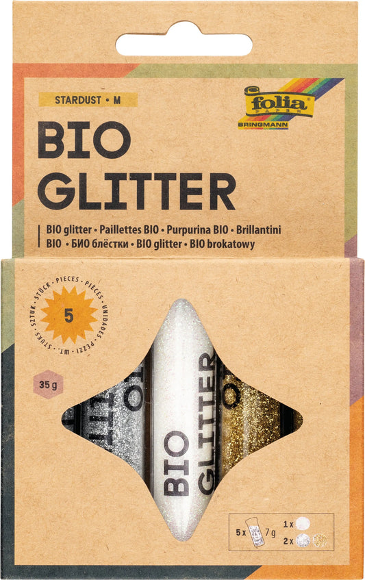 FOLIA BIO Glitzer Mix M 57811 Stardust Idealshop