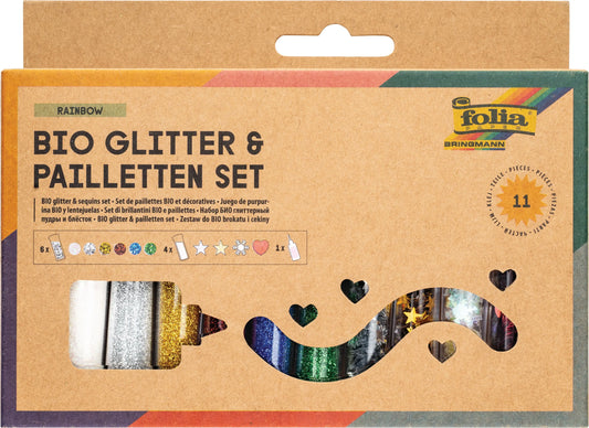 FOLIA     BIO Glitzer-Set Idealshop