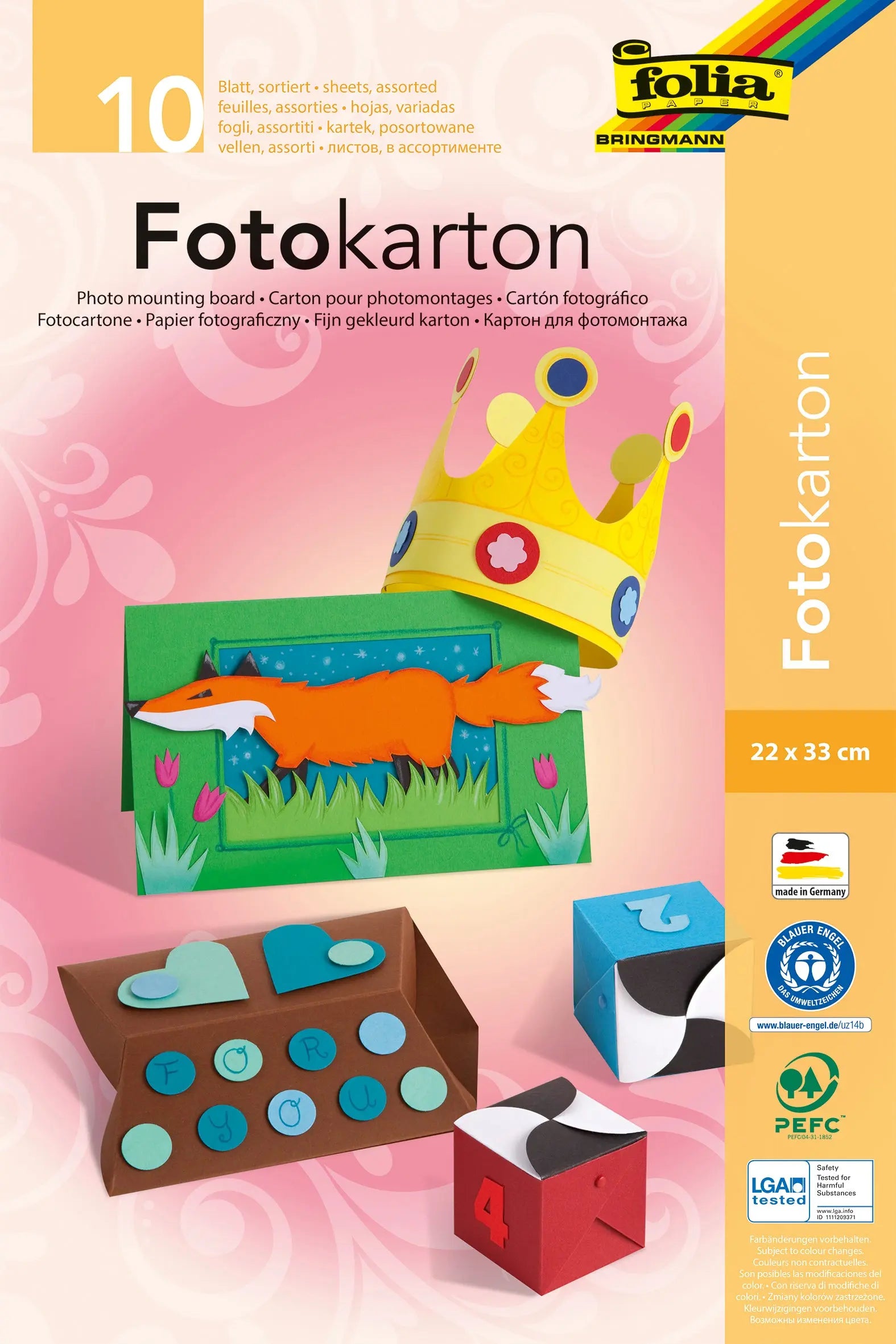 FOLIA     Fotokartonblöcke            A4 Idealshop