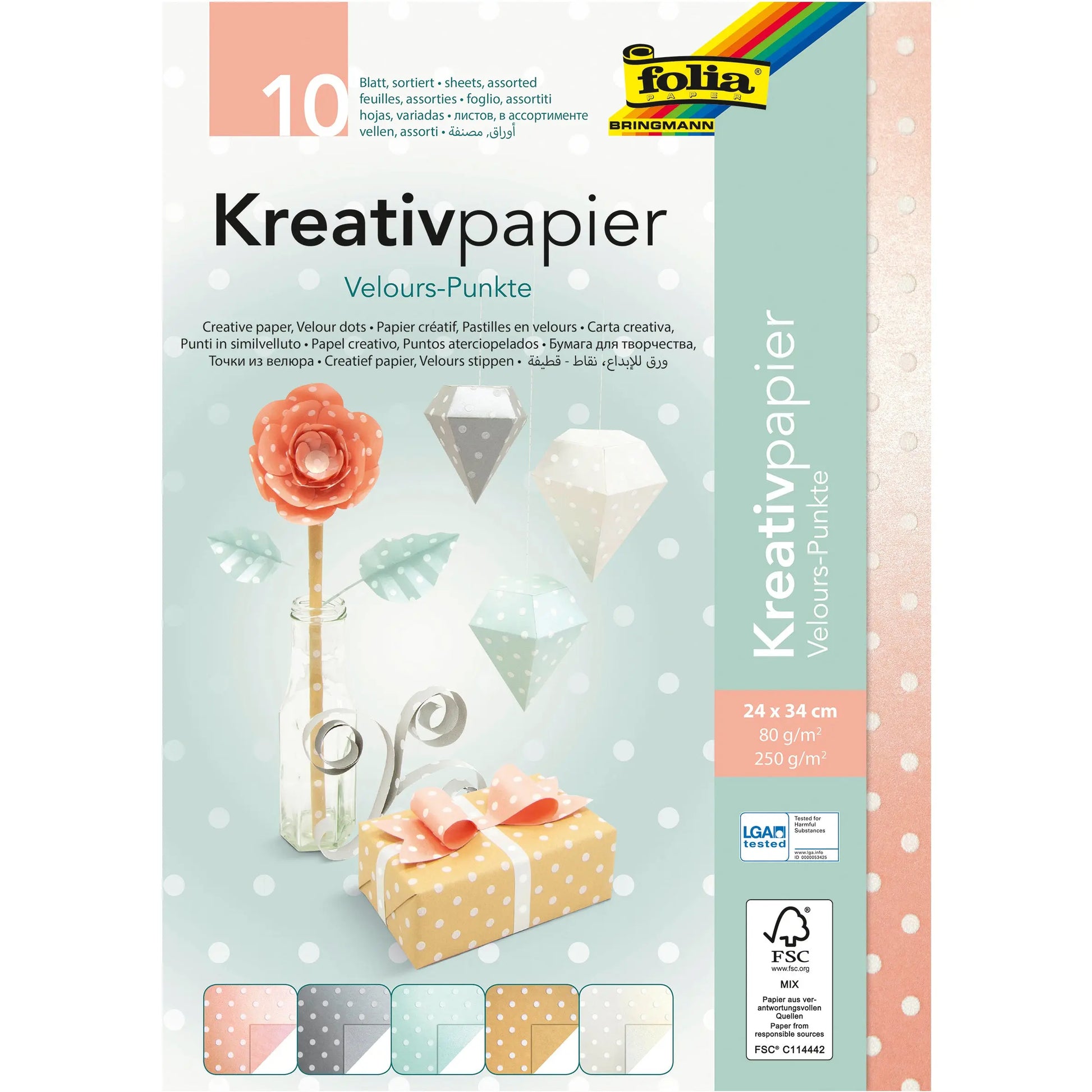 FOLIA     Kreativpapier Idealshop