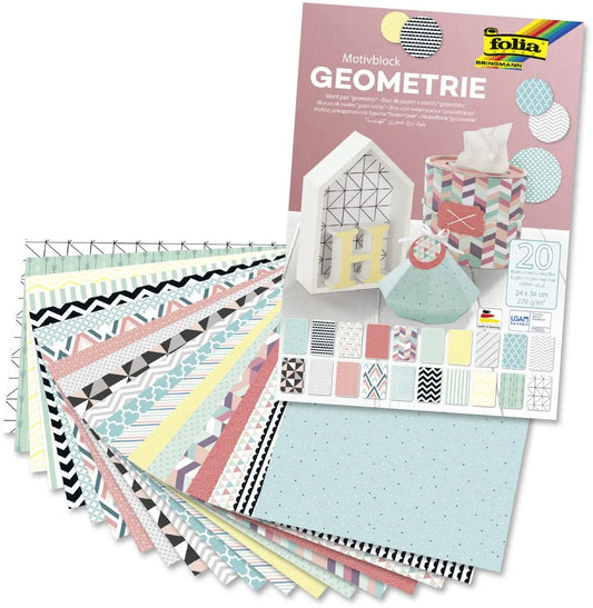 FOLIA Motivblock 48449 Geometrie Idealshop