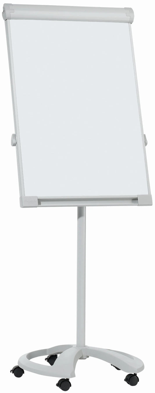 FRANKEN Flipchart Deluxe 67x95cm FC81 Mobil, hellgrau Idealshop
