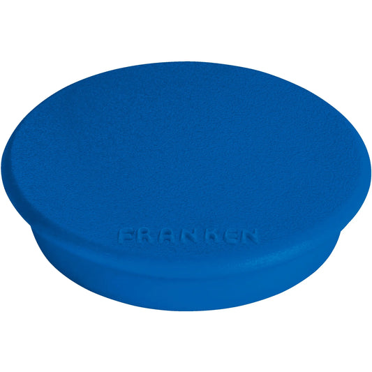 FRANKEN Haftmagnete 24mm HM20 03 blau 10 Stück Idealshop