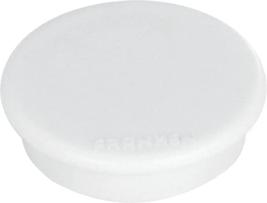 FRANKEN Haftmagnete 24mm HM20 09 weiss 10 Stück Idealshop
