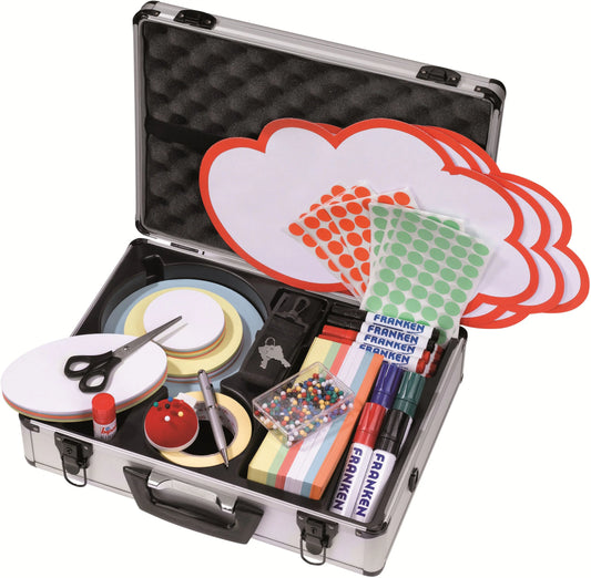 FRANKEN Moderationskoffer Kompakt UMMK x12x32cm Idealshop