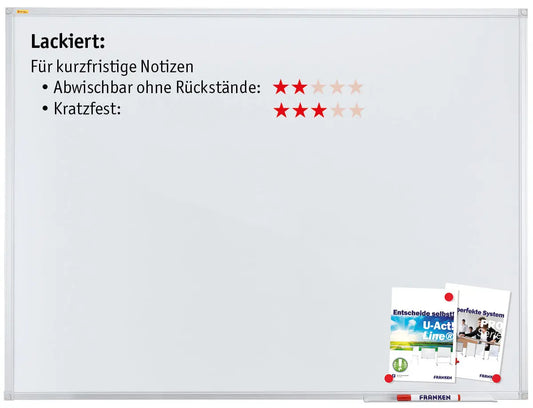 FRANKEN Whiteboard SC2102SB X-tra!Line lackiert 60x90cm Idealshop