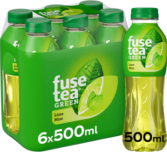 FUSE TEA Lime Mint 2104901 50cl, 6 Stk. Idealshop