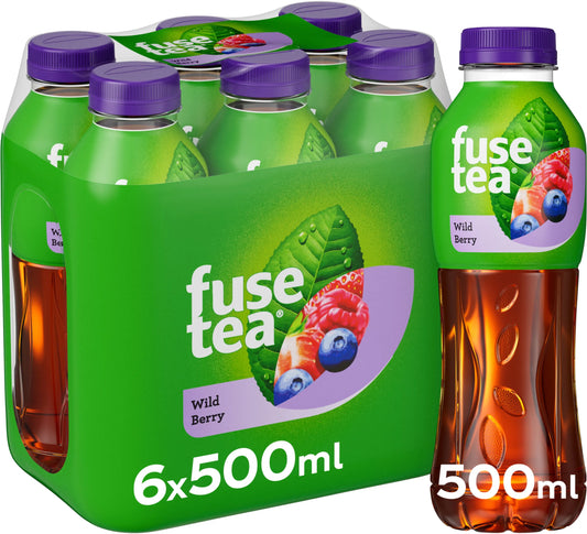 FUSE TEA Wildberry 2223201 50cl, 6 Stk. Idealshop