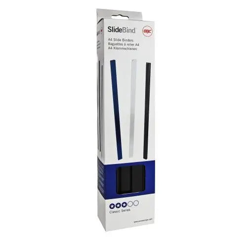 GBC Einschub-Binderücken 5mm A4 46003E blau 25 Stück Idealshop