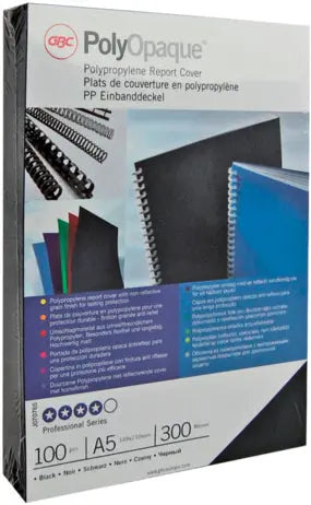 GBC Folie PP 0,30 mm A4 IB387265 blau 100 Stück Idealshop