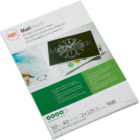 GBC Laminiertasche A3 3747521 matt/glanz, 125my 50 Stk Idealshop