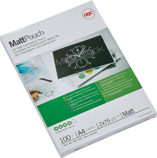GBC Laminiertasche A4 3747240 matt, 75my 100 Stk Idealshop
