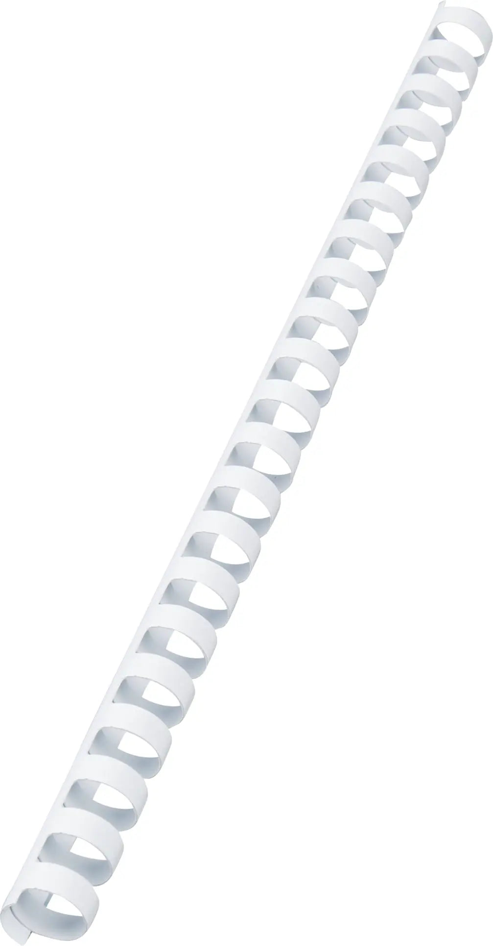GBC Plastikbindrücken 16mm A4 4028610 weiss, 21 Ringe 100 Stück Idealshop