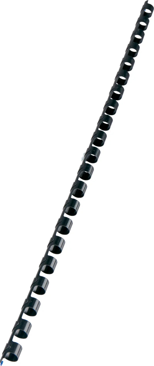 GBC Plastikbindrücken 8mm A4 4028174 schwarz, 21 Ringe 100 Stück Idealshop