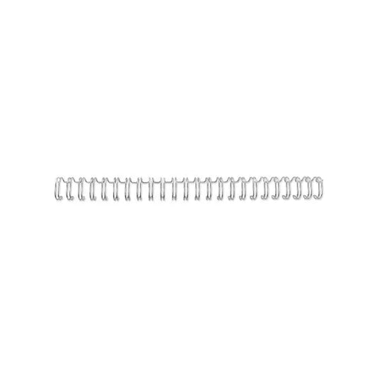 GBC WireBind Drahtbinderücken 8mm 4400028 silber A5 100 Stück Idealshop