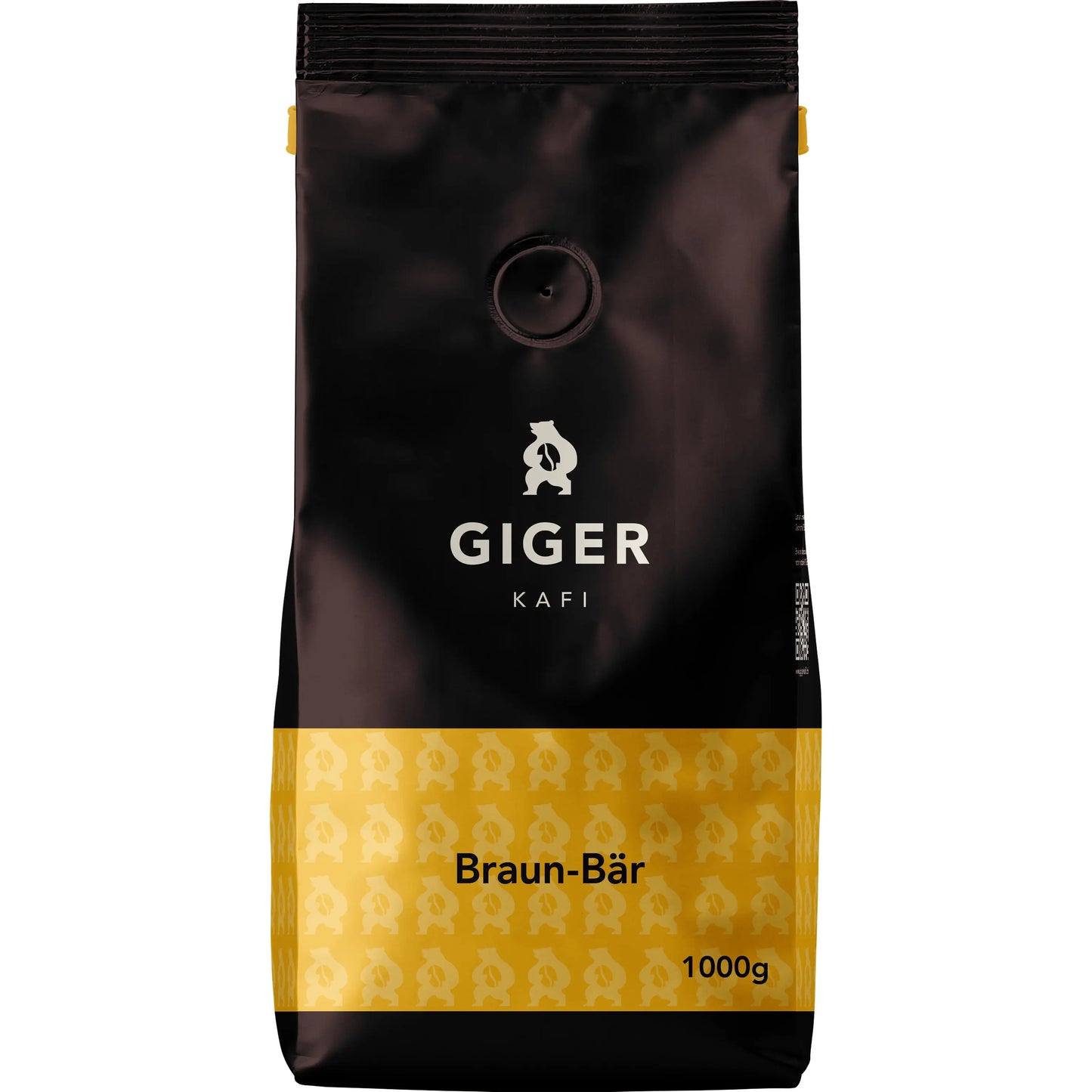 GIGER Braun-Bär 1kg 10.01676 Bohnenkaffee Idealshop