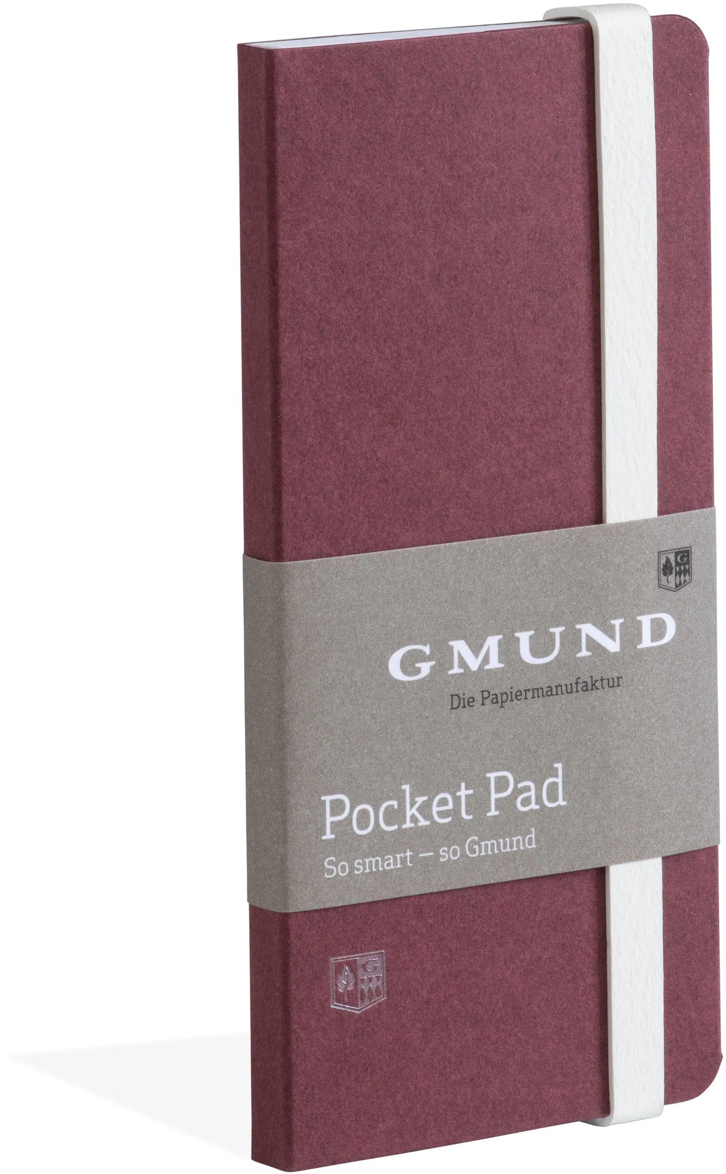 GMUND Pocket Pad 6.7x13.8cm 38770 merlot, blanko 100 Seiten Idealshop