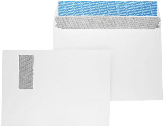 GOESSLER Couvert Expanso m/Fenster C4 2209 120g/weiss/Seitenfalt. 100 St. Idealshop