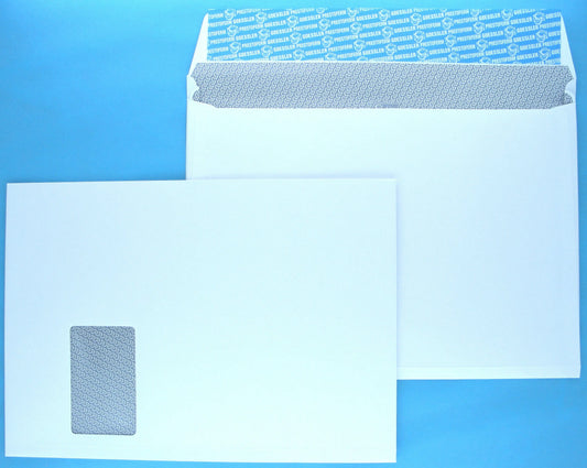 GOESSLER Couvert Expanso m/Fenster C4 2212 120g/weiss/Seitenfalt. 100 St. Idealshop