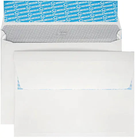 GOESSLER Couvert Expanso o/Fenster B5 2092 120g/weiss/Seitenfalt. 250 St. Idealshop