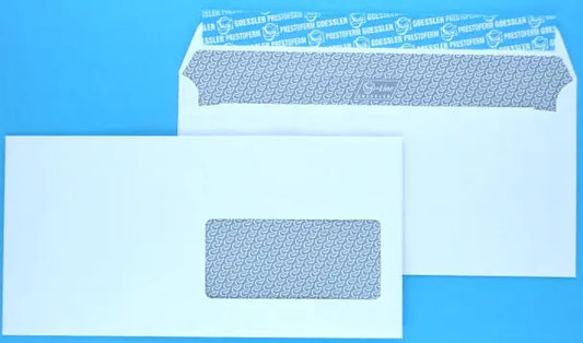 GOESSLER Couvert G-Line m/Fenster C5/6 2031 100g, weiss 500 Stück Idealshop