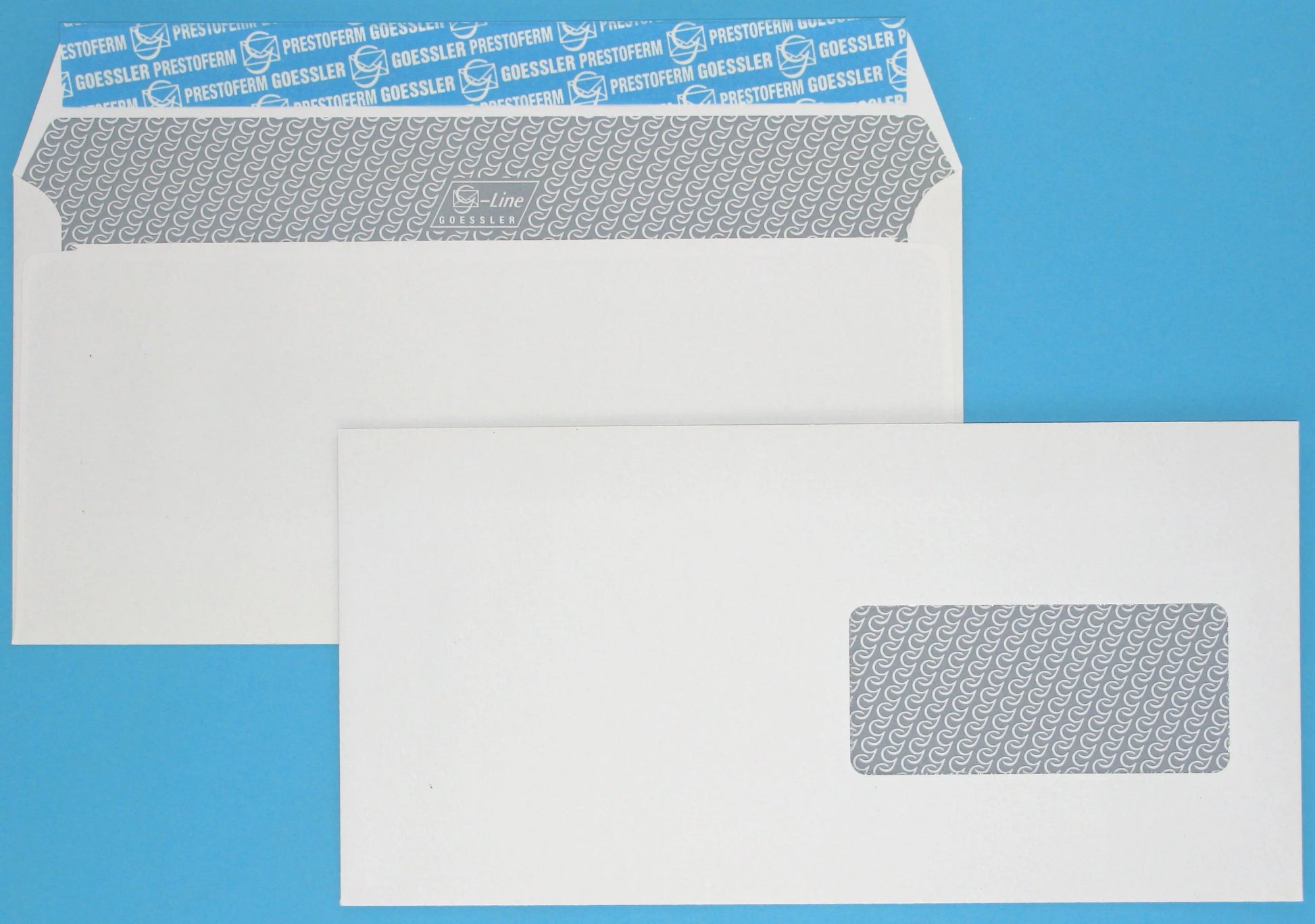 GOESSLER Couvert G-Line m/Fenster C5/6 2032 100g, weiss 500 Stück Idealshop