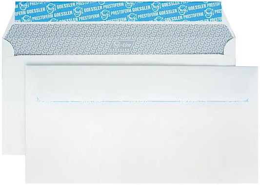 GOESSLER Couvert G-Line o/Fenster C5/6 2021 100g, weiss 500 Stück Idealshop