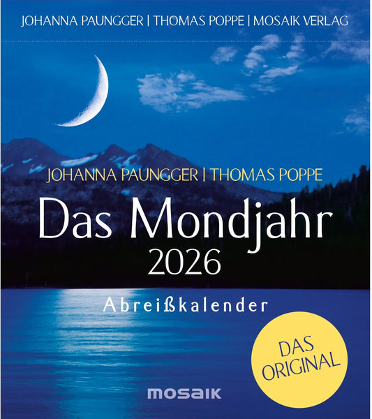 GOLDMANN Abreisskalender Mondjahr 2026 9783442319978 1T/1S DE 11.5x13cm Idealshop