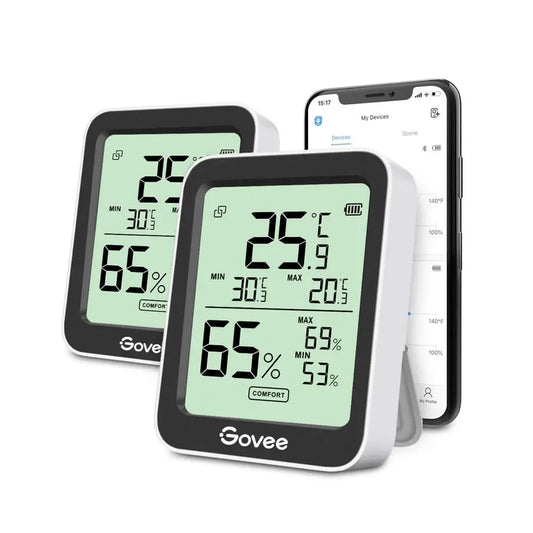 GOVEE BT Thermometer Hygrometer H5075001 weiss Idealshop