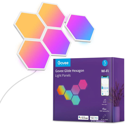 GOVEE Glide Hexa Light Panels B6061 5 Stück Idealshop