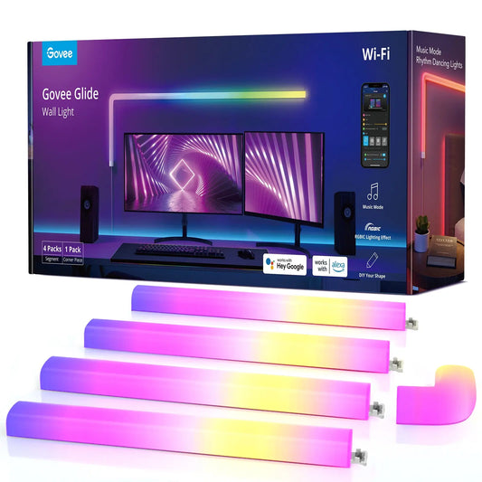 GOVEE Glide Wall Light B6062 (4+1) 4+1 Stück Idealshop