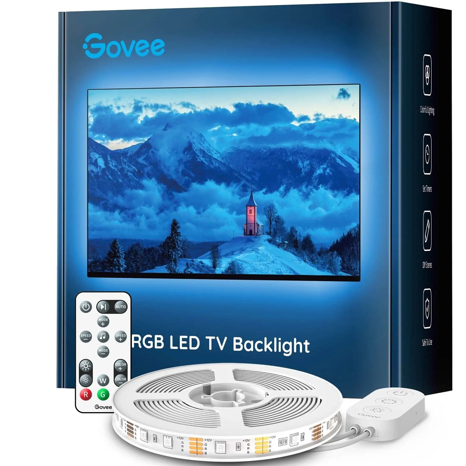 GOVEE     LED Backlight Light Strip Idealshop