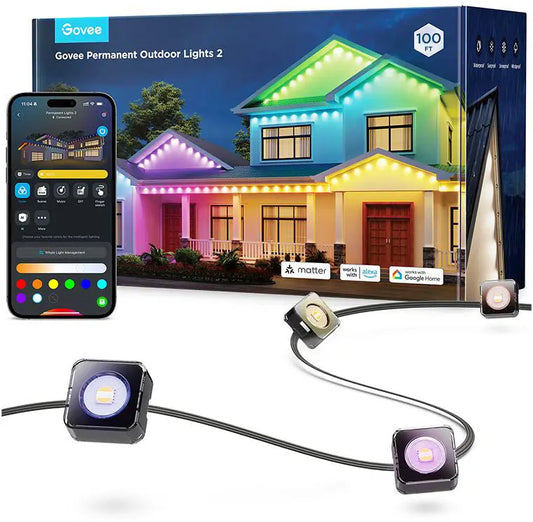 GOVEE LED Lichterkette 30m H705E311 Outdoor, Matter Idealshop