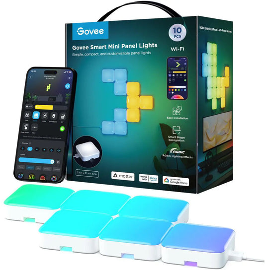 GOVEE Smart Mini Panel 6 Stück A6069003 weiss Idealshop