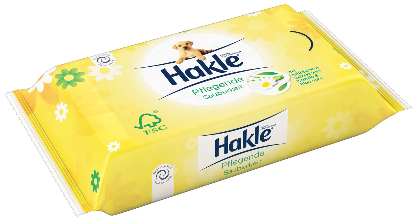 HAKLE Toilettenpapier 4523298 feucht, Refill à 42 Tücher Idealshop