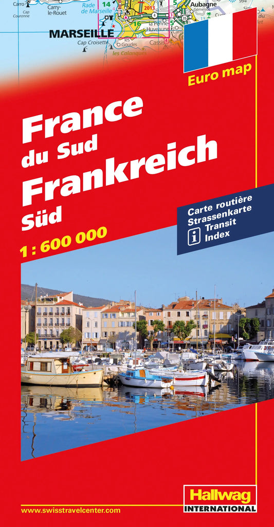 HALLWAG Strassenkarte 382830922 Frankreich Süd 1:600'000 Idealshop