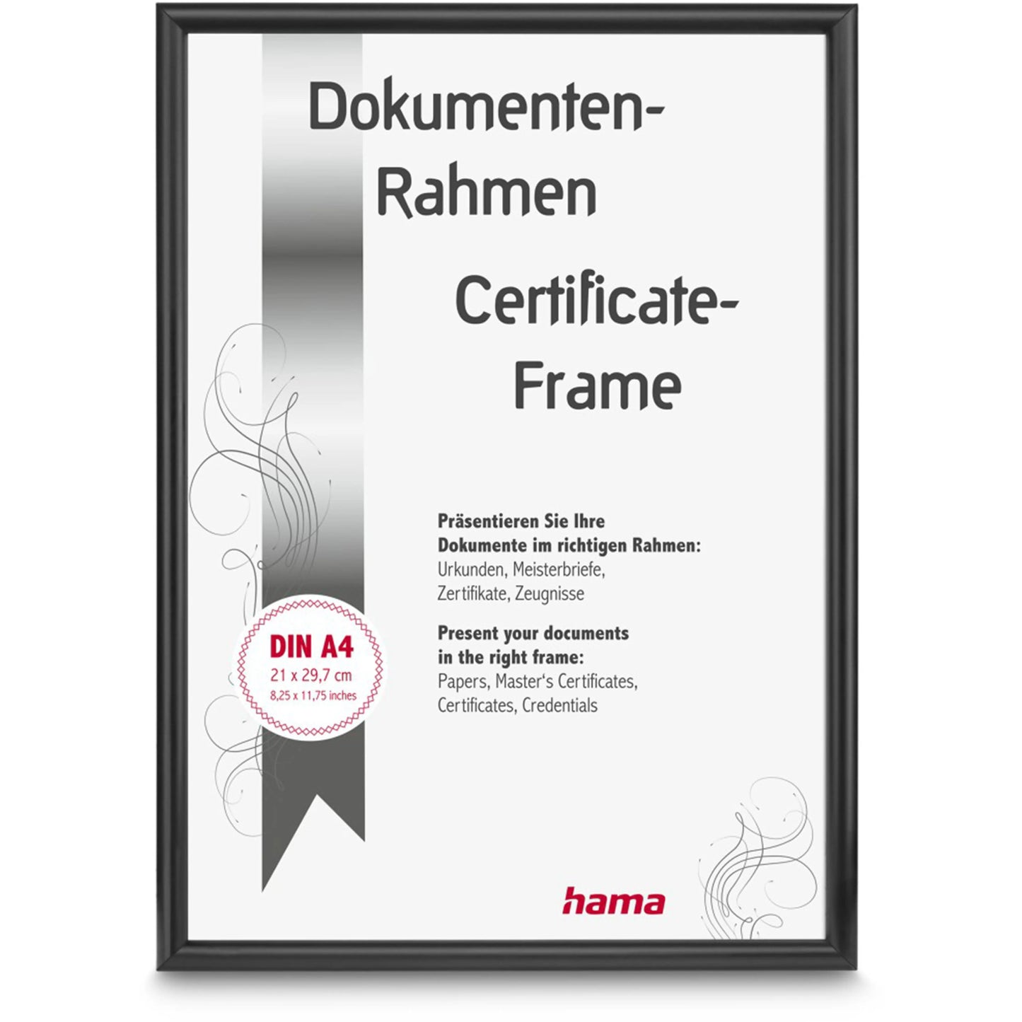HAMA Bilderrahmen Detroit 21x30cm 175892 schwarz Idealshop