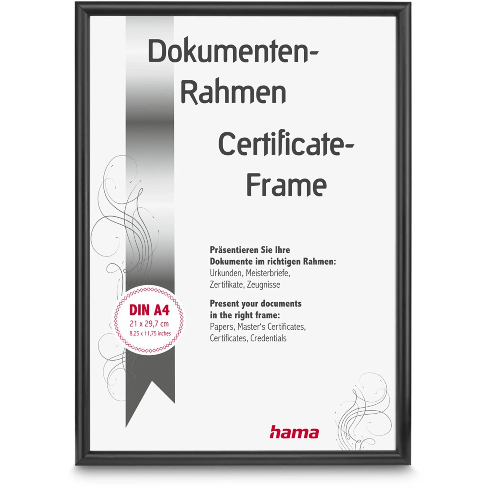 HAMA Bilderrahmen Detroit 21x30cm 175892 schwarz Idealshop