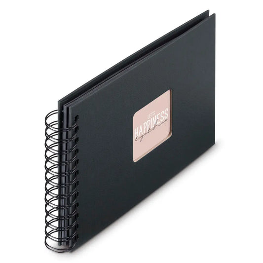 HAMA Spiralalbum Fine Art 24x17cm 9833 new black 25 Blatt Idealshop