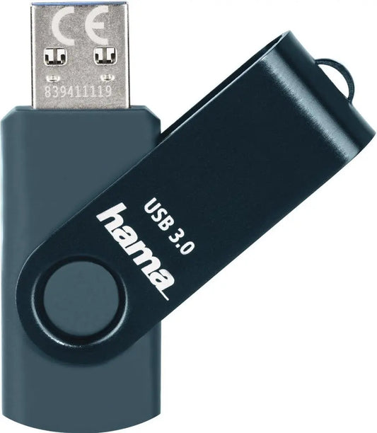 HAMA USB-Stick Rotate 4047443435873 3.0, 64GB, 70MB/s, Petrol Idealshop