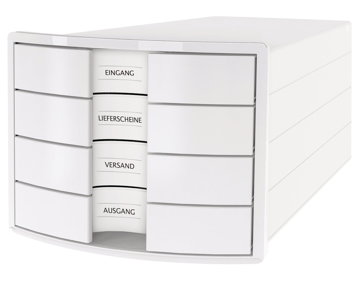 HAN Schubladenbox IMPULS A4/C4 14.75 weiss 4 Schubladen Idealshop