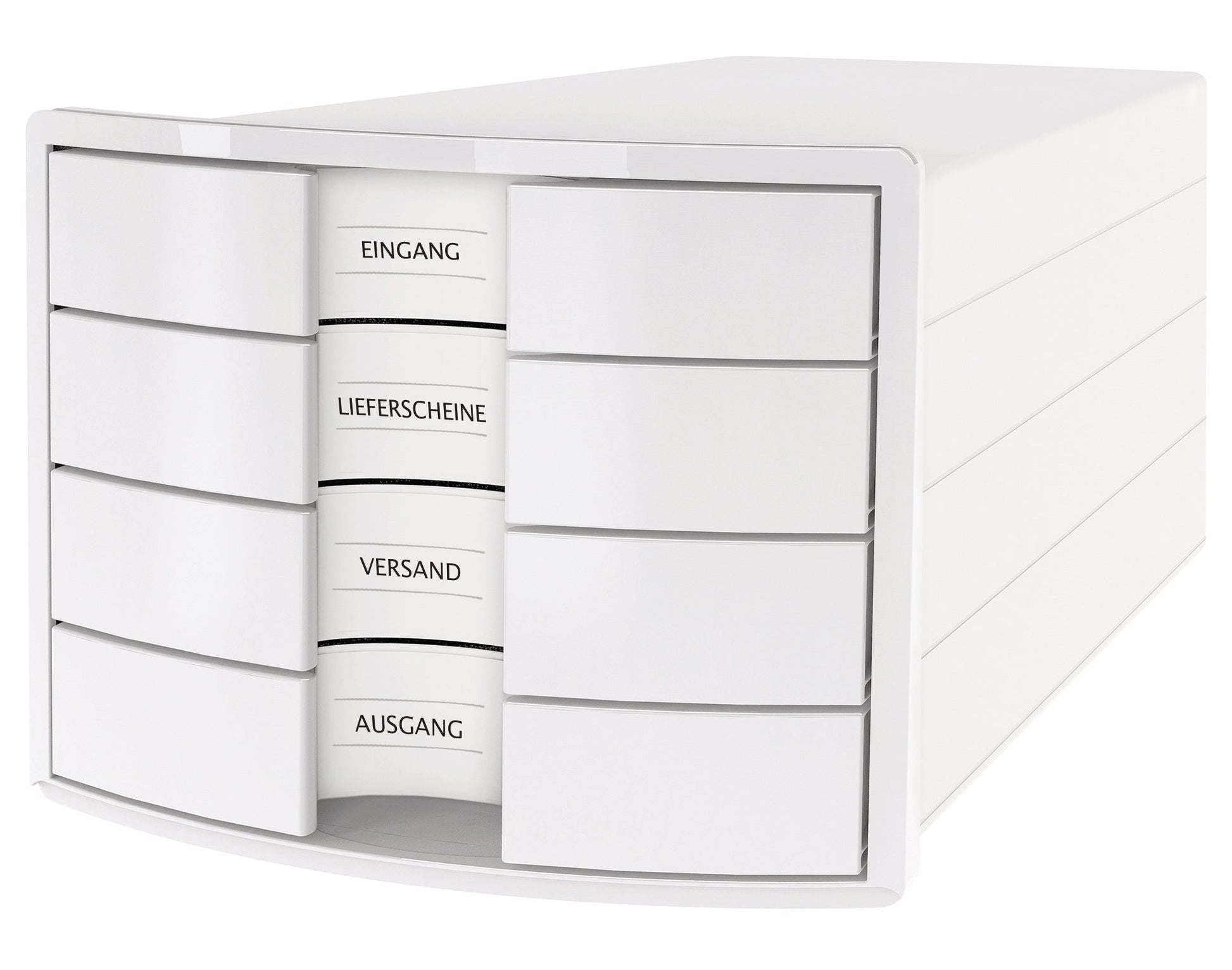 HAN Schubladenbox IMPULS A4/C4 14.75 weiss 4 Schubladen Idealshop